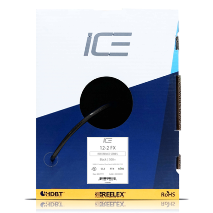 ICE Cable 12-2FX 12 gauge, 2 Cond, Wet Flex, Direct Burial, OFC, 105  Strand, 500 feet Box