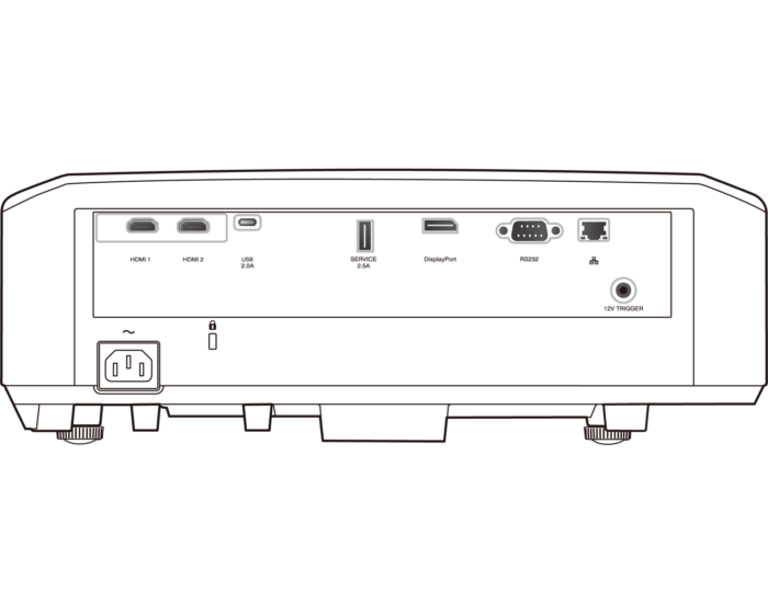 JVC LX-NZ30B - DLP Projector (Home Theatre / Gaming Projector) - Image 4