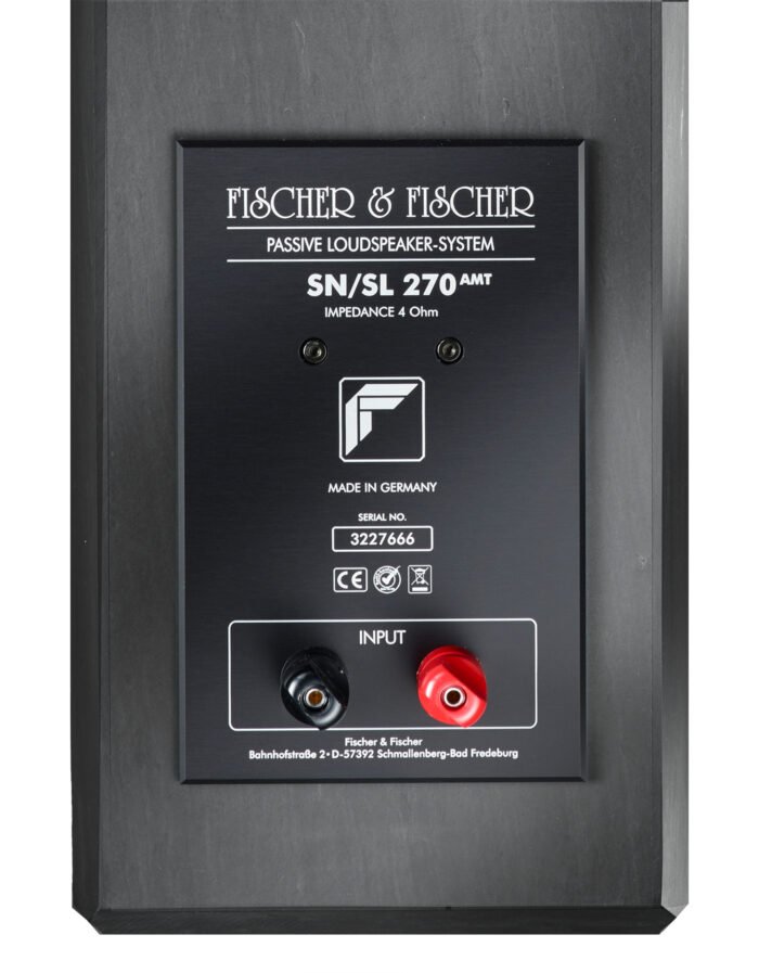 Fischer & Fischer SN270AMT 2-Way Bi-Wired Passive Floorstanding Loudspeaker - Image 3