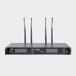 Urban Classic SVF 212080 - Handheld + Body pack with Head Mic upto 90mts Coverage, UHF, Variable frequency, HISS  Noise Cancelation 100+100 PreSet Channels - Image 3