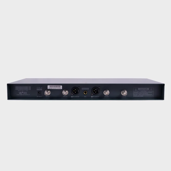 Urban Classic SVF 222080  Dual Bodypack with Dual Head Mics upto 90 mts Coverage, UHF, Variable frequency, HISS  Noise Cancelation 100+100 PreSet Channels - Image 2