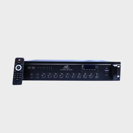 urban classic - UC 302  600 WATTS @100 V OR 2 x 300 WATTS STEREO Bluetooth, FM Inbuilt , USB , 4 Mic Input, 2 Line Input. Advanced D Class Amplification , ECHO , DELAY ,Tone  Control