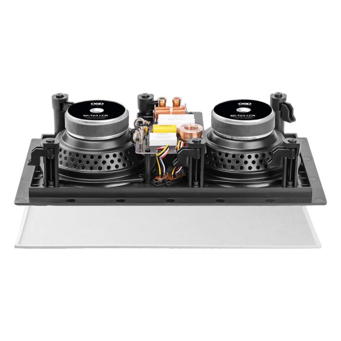 OSD Black BK-T63LCR 6.5" In-Wall Center Channel w/ 1" Aluminum Dome Tweeter, Single - Image 3