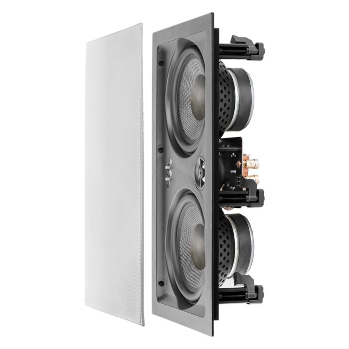 OSD Black BK-T63LCR 6.5" In-Wall Center Channel w/ 1" Aluminum Dome Tweeter, Single - Image 5