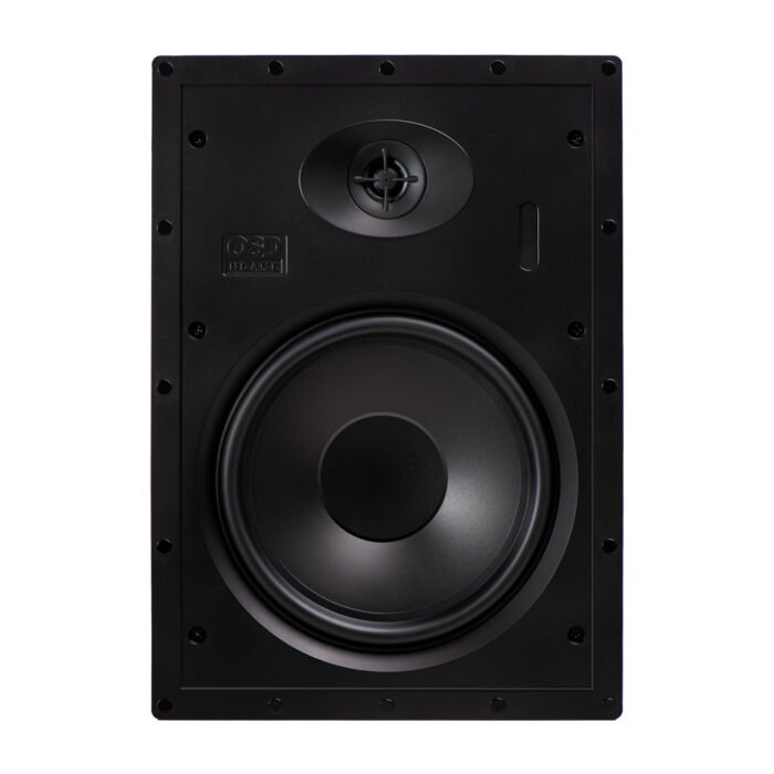 OSD Black T81 8" In-Wall Speakers w/ 1/2" Silk Dome Tweeter w/6dB Crossover (Pair) - Image 5