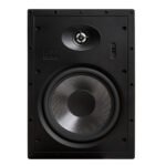 OSD Black 8" In-Wall Speaker Pair 170W, 1" Aluminum Dome Tweeter, 12dB Contour Switch, T83 - Image 5