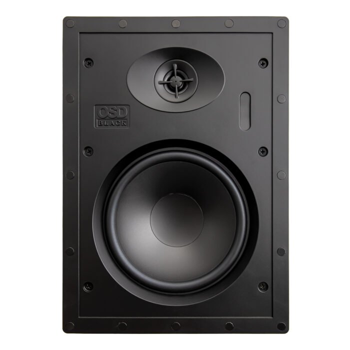 OSD Black T61 - 6.5" Inwall Trimless Speaker with Soft Dome Tweeter (Pair) - Image 6