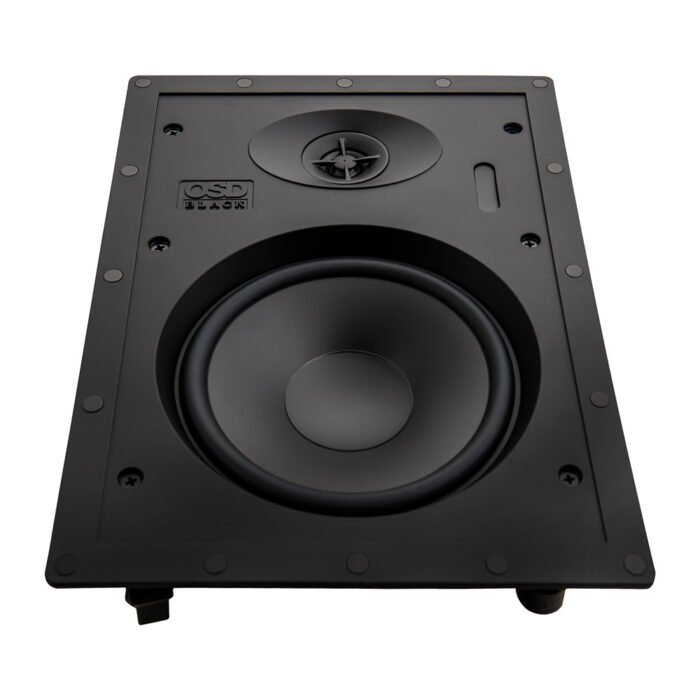 OSD Black T61 - 6.5" Inwall Trimless Speaker with Soft Dome Tweeter (Pair) - Image 3