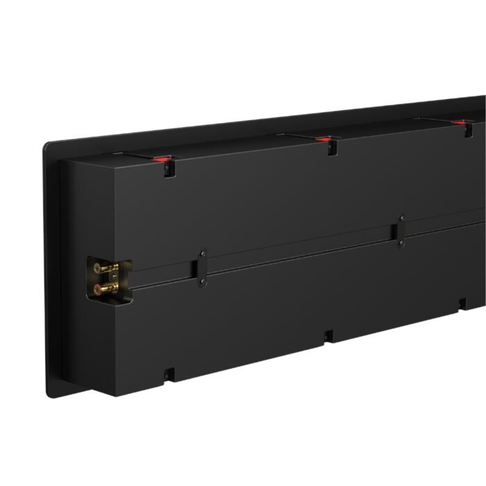 OSD Black T69-MKII In-Wall LCR Speaker with Dual 6.5” Carbon Fiber Woofers, Titanium Tweeter - Image 2