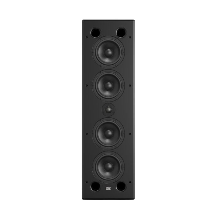 OSD Black T69-MKII In-Wall LCR Speaker with Dual 6.5” Carbon Fiber Woofers, Titanium Tweeter - Image 4