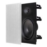 OSD Black T53LCR Dual 5.25" LCR In-Wall Speaker, 1" Aluminium Dome Tweeter (Single)