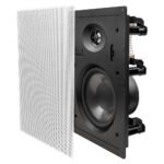 OSD Black T63 - 150W, 6.5"- Inwall Trimless Speaker with Carbon Fibre & 1" Aluminium Tweeter (Pair)