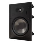 OSD Black 8" In-Wall Speaker Pair 170W, 1" Aluminum Dome Tweeter, 12dB Contour Switch, T83 - Image 6