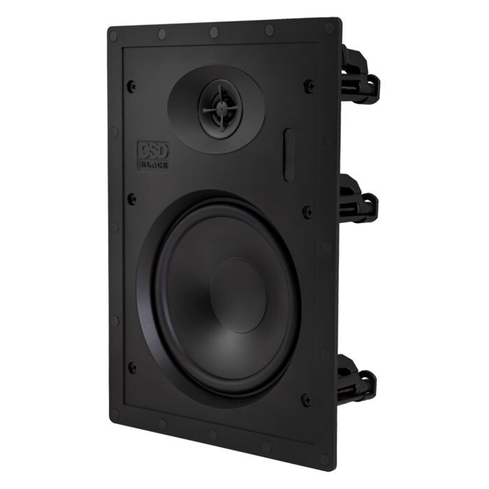 OSD Black T61 - 6.5" Inwall Trimless Speaker with Soft Dome Tweeter (Pair) - Image 5