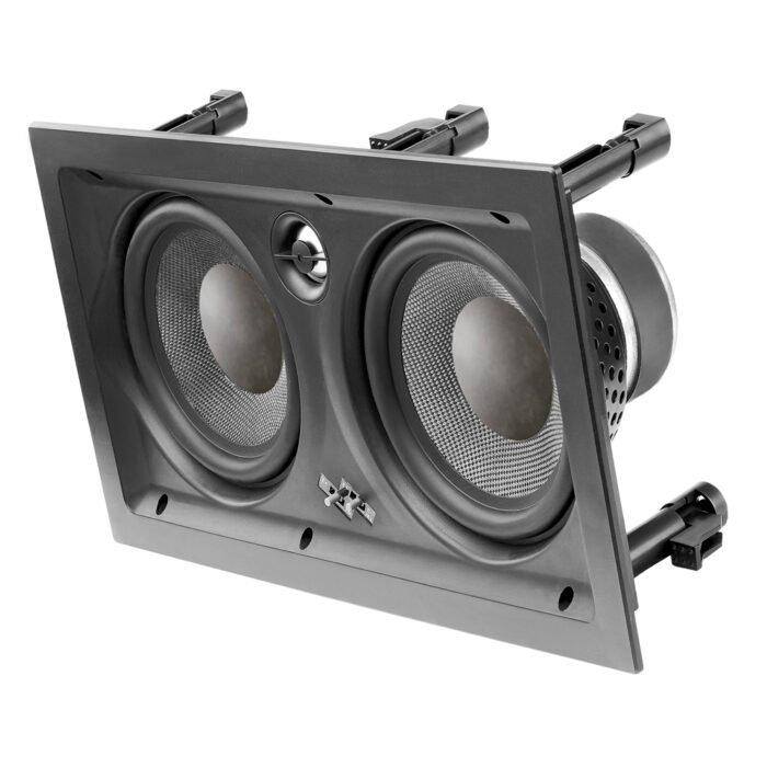 OSD Black BK-T63LCR 6.5" In-Wall Center Channel w/ 1" Aluminum Dome Tweeter, Single - Image 6