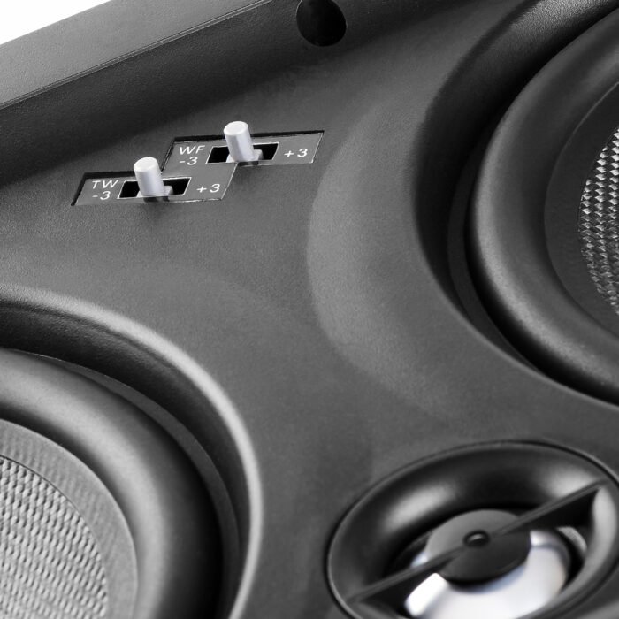 OSD Black BK-T63LCR 6.5" In-Wall Center Channel w/ 1" Aluminum Dome Tweeter, Single - Image 2