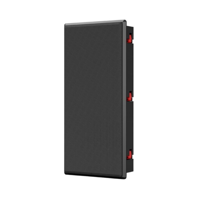 OSD Black T65-MKII In-Wall LCR Speaker with Dual 6.5" Carbon Fiber Drivers, Titanium Dome Tweeter - Image 3