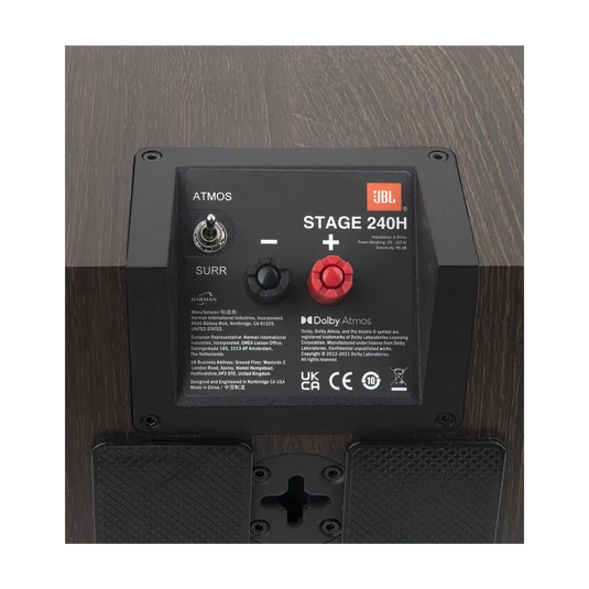 JBL Stage 240H 2-Way 4.5-inch (114mm) Dolby Atmos® Surround Sound Loudspeaker - Pair - Image 12