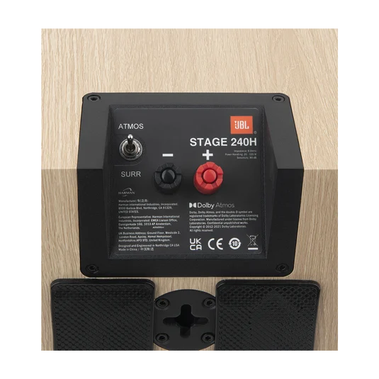 JBL Stage 240H 2-Way 4.5-inch (114mm) Dolby Atmos® Surround Sound Loudspeaker - Pair - Image 3