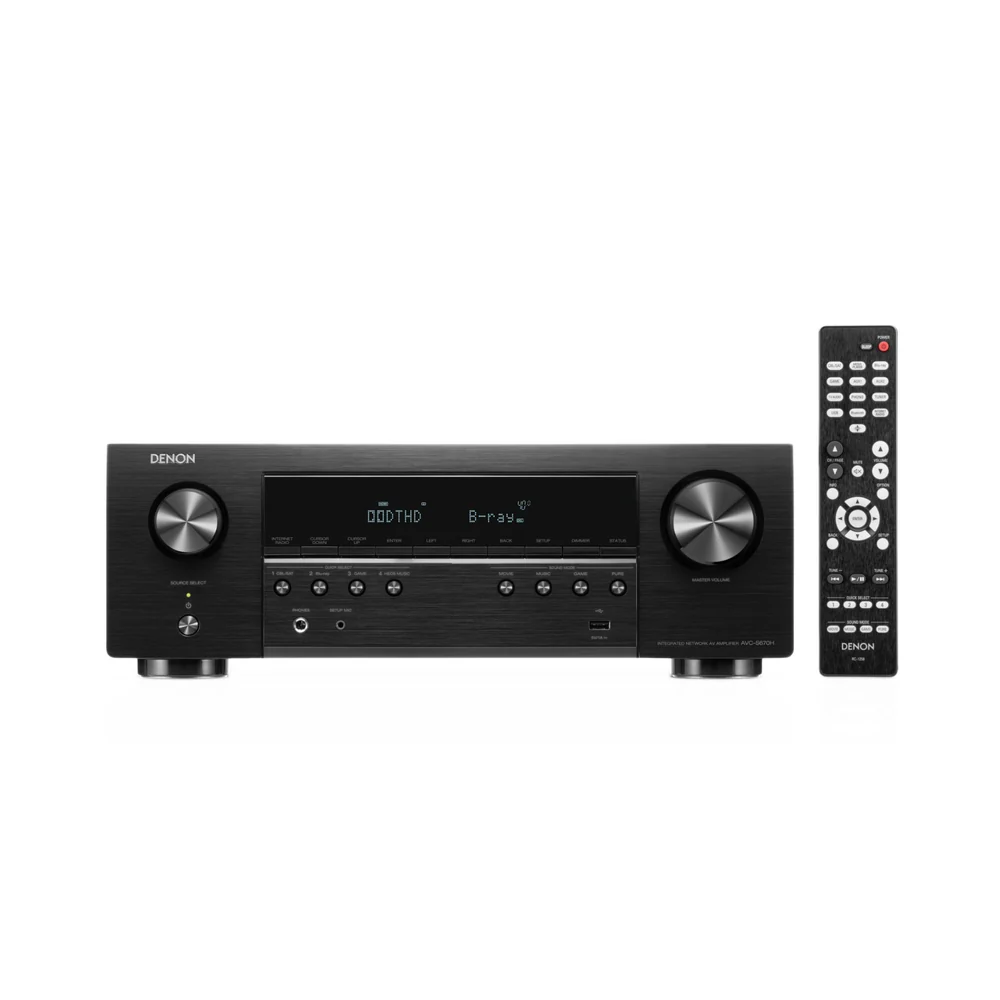1.AVStore-Denon-AVC-S670H-Front-View Denon AVR-S670H - 8K AV Receiver - Image 1