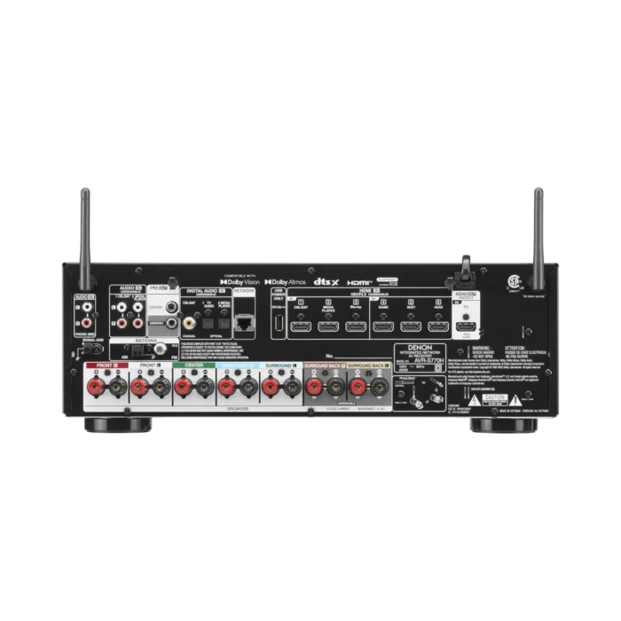 Denon AVR-S770H - 7.2 Channel 8K AV Receiver - Image 5