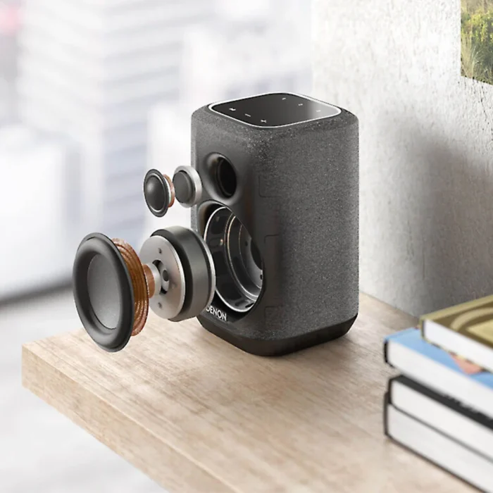 Denon Home 150 - Wireless Speaker (Black/White) - Image 3