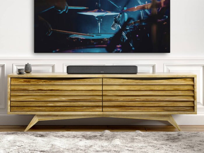 Denon Home SB- 550E2 - Wireless soundbar ,Dolby Atoms & DTS:X 3D Audio, HEOS Built-in, AirPlay 2, and Bluetooth, Alexa Compatible, Compact Design - Image 5