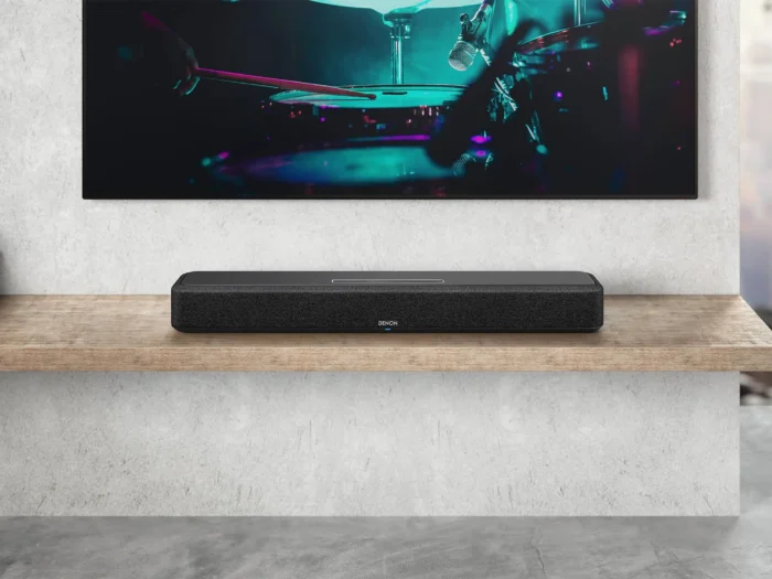Denon Home SB- 550E2 - Wireless soundbar ,Dolby Atoms & DTS:X 3D Audio, HEOS Built-in, AirPlay 2, and Bluetooth, Alexa Compatible, Compact Design - Image 3