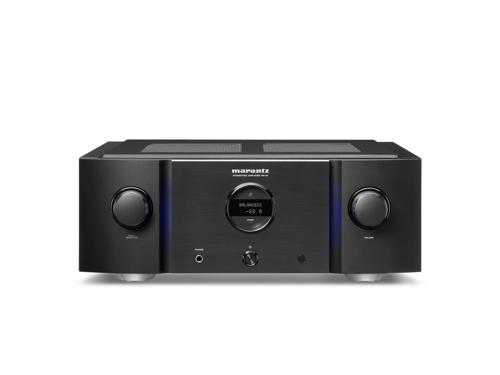 PM10-Black_Image-Black_studio-front-on-NA Marantz - PM10 - Image 1